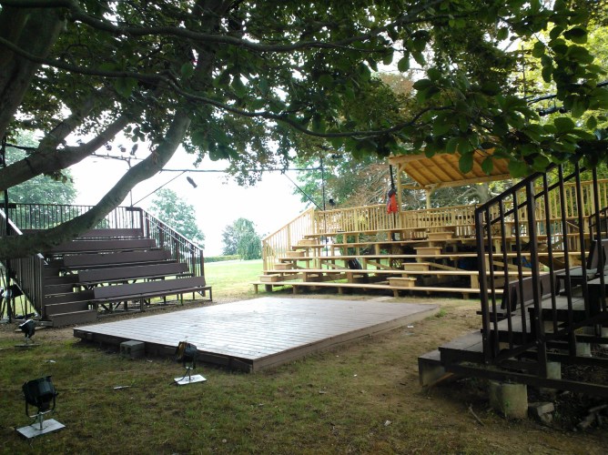 The Edith performance space, O'Neill Theater Center.