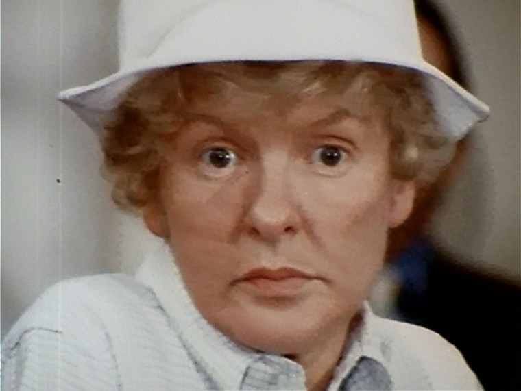 Elaine Stritch in repose. Original Cast Album: Company (1970). Screen capture by Martha Wade Steketee.