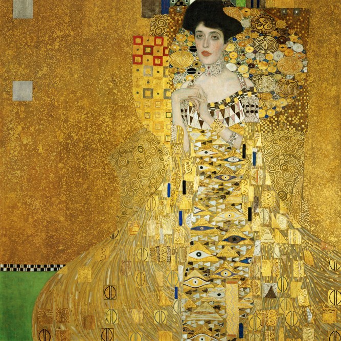 Gustav Klimt, Adele Bloch-Bauer I (1907).