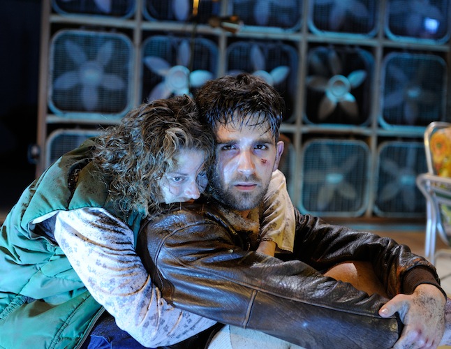 (L-R) Rebecca Gibel and Benjamin Grills. Image by xxx.