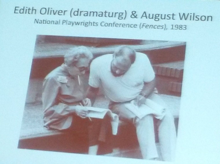 Slide from the presentation. Image by Martha Wade Steketee.