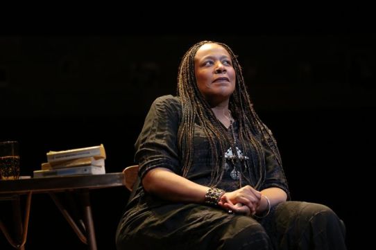 Dael Orlandersmith. Photo by Joan Marcus.